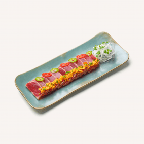 Tataki van tonijn