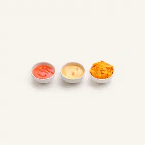 Trio Sauces & Toppings - Spicy Crunch