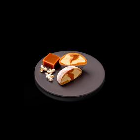 Ijsmochi Popcorn-Karamelsmaak